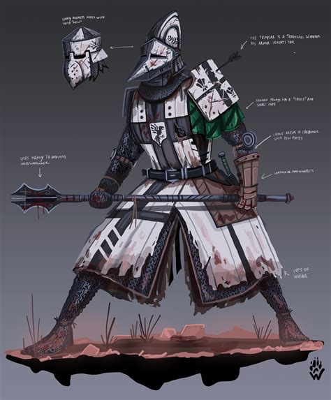 Templar Knight Concept Art