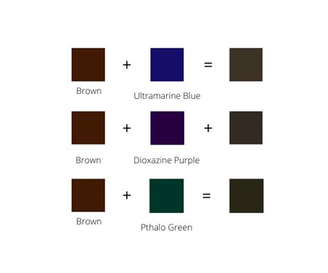 Purple Brown Color