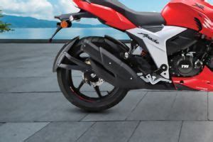 Tvs Apache Rtr V Pearl White Colour