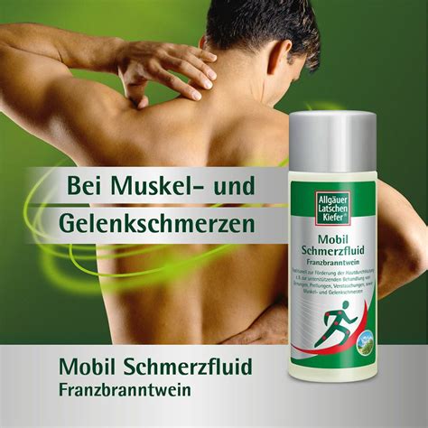 Allgäuer Latschenkiefer Mobil Schmerzfluid Franzbranntwein 100 ml