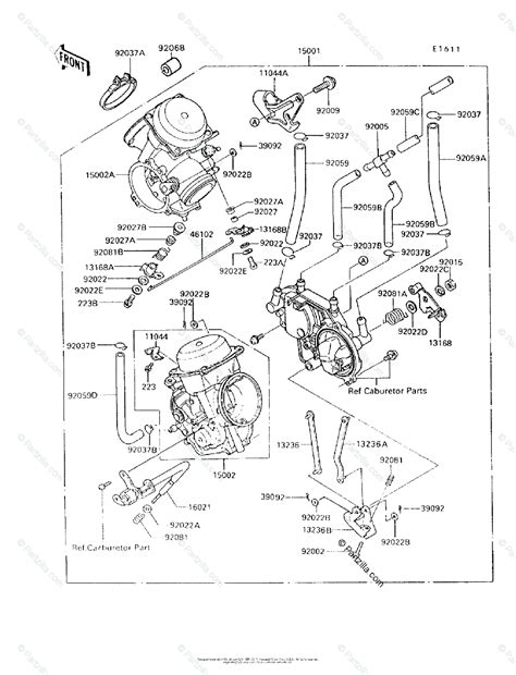 Kawasaki Vulcan 1500 Carburetor Diagram