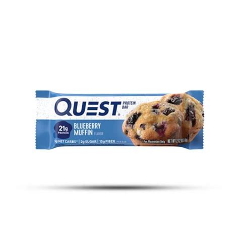 Quest Nutrition Quest Bar 60g Blueberry Muffin Per Piece Lazada Ph