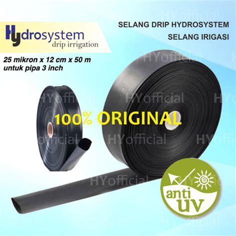 Jual Selang Drip Hydrosol Selang Irigasi Mikron X Cm X M Pipa