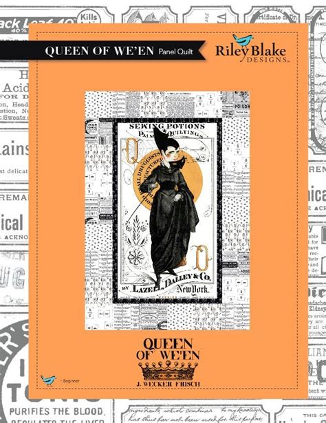 Queen Of We En Panel Quilt Pattern Free PDF By Riley Blake Designs