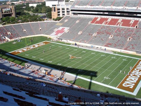 Longhorns Stadium Seating Chart