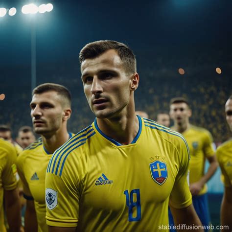 Ukraine Football Team Image Predictions | Stable Diffusion Online