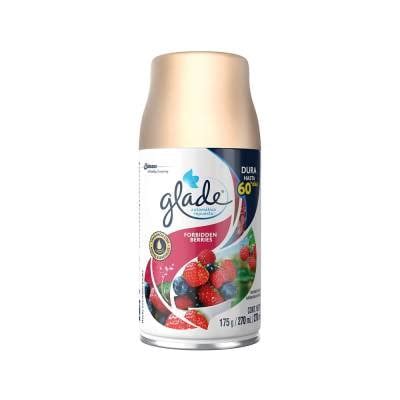 Aromatizante automático en aerosol Glade mora radiante repuesto 270ml