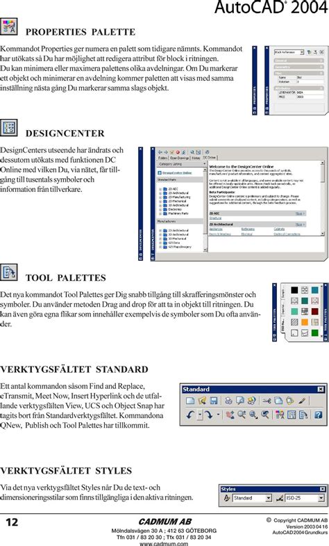 Nyheter Och F Rb Ttringar I Autocad Pdf Gratis Nedladdning