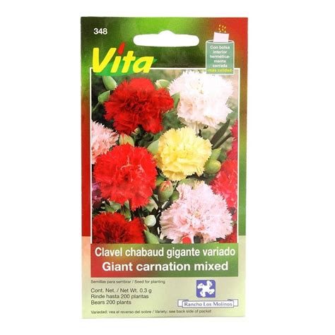 Semillas Vita Clavel Chabaud Gigante Variado 0 3 Gr Walmart