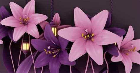 4k Looped Flowers Magenta Stock Video Envato Elements