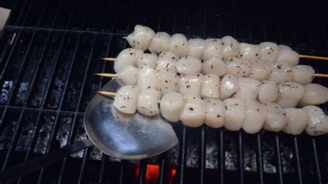 Grilled Bay Scallop Skewers – What Great Grandma Ate