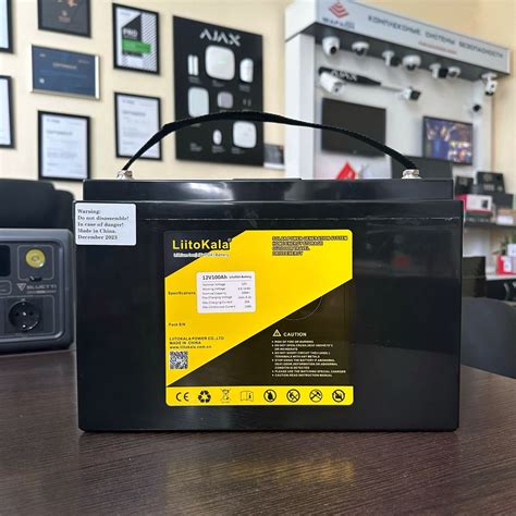 В наявності Літієві акумулятори для ДБЖ та інвертора 12V-100A, LiFePO4 ...