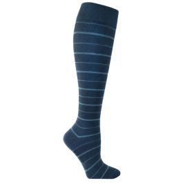 Toffeln Aktiv Cool Bamboo Compression Socks ACS Blue Stripe World