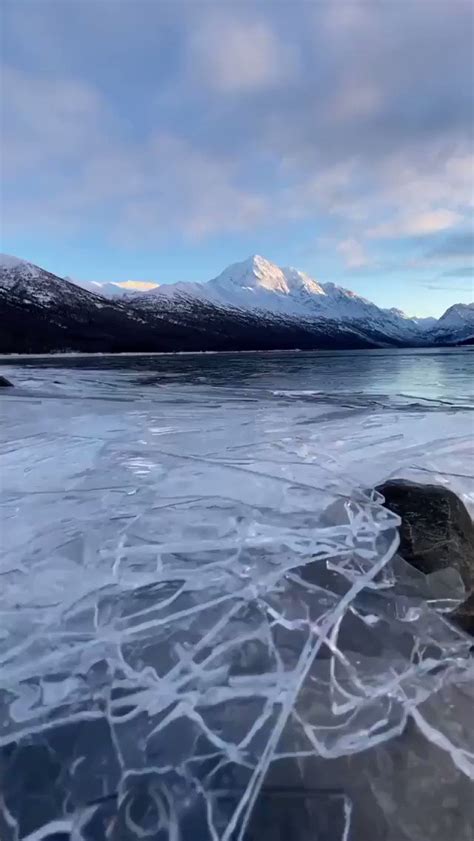 Gabriele Corno On Twitter Watch This Lake Freeze Right Before Your