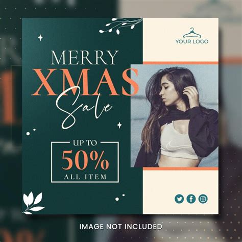 Premium PSD Christmas Sale Template