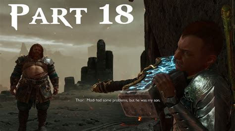 God Of War Ragnarok Ps5 Walkthrough Gameplay Part 18 Atreus And Thor In Hellheim Full Game