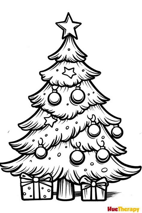 13 Free Printable Christmas Tree Coloring Pages Christmas Tree