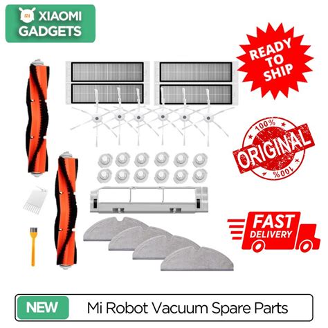 [ORIGINAL XIAOMI MALAYSIA] Mi Robot Vacuum Spare Parts - FULL SET ...