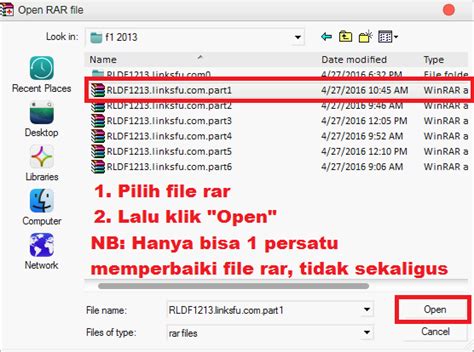 Cara Memperbaiki File Corrupt Passldestination