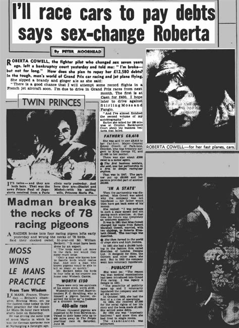 A Gender Variance Who S Who Sex Change In 1958 England Part 1