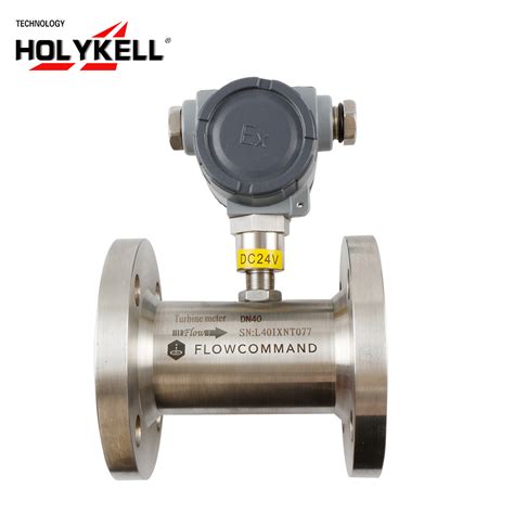 Holykell Gas Fuel Turbine Flow Meter Dn Water Flow Meter Water