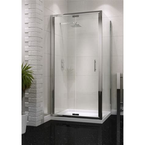 Iona A6 Easy Clean Semi Frameless Bifold Shower Door 900mm