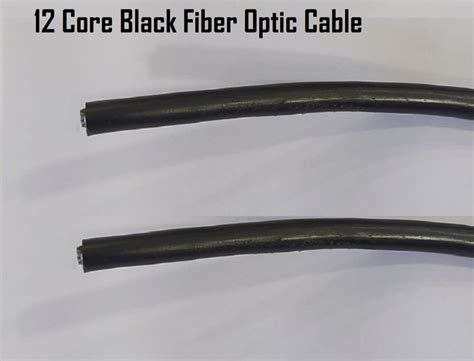 12 Core Black Fiber Optic Cable, Unarmoured at Rs 12/meter in New Delhi ...