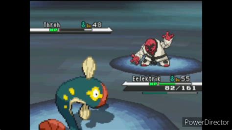 Pokemon White Version Battle Vs Elite Four Marshal Youtube