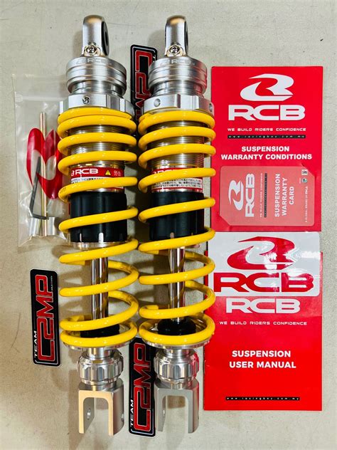 RCB Dual Shock Absorber S Series 305mm Aerox V1 And V2 Nmax V1 And V2