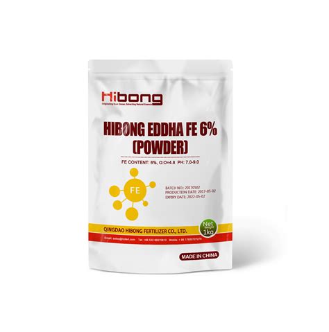 Eddha Fe Iron Chelated Micronutrients Fertilizer China Eddha Fe