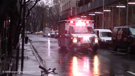 NYU Langone Medical Center EMS Ambulance Responding YouTube