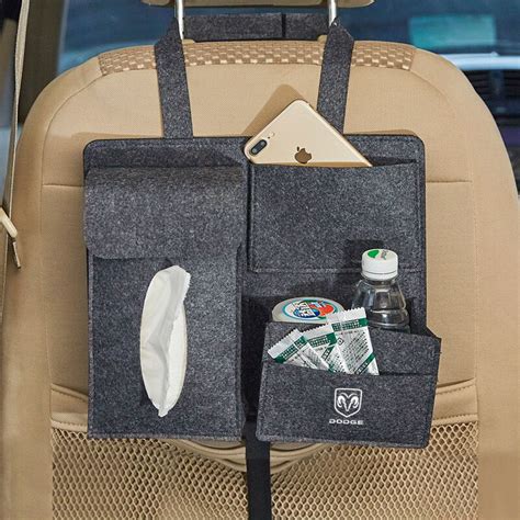 Multifunctional Car Seat Back Hanging Bag Sundries Storage Box For