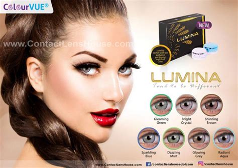 colourvue lumina bright crystal color contact lens