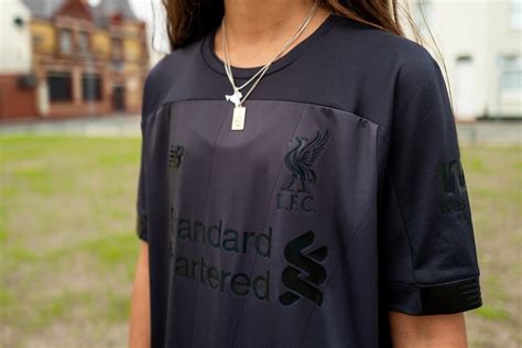 Liverpool New Balance Blackout Jersey Kits Football