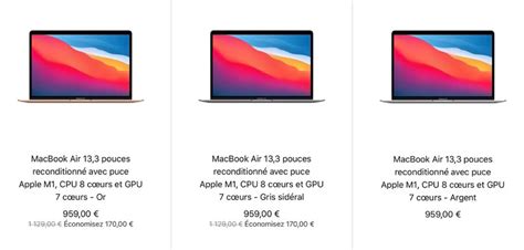 Refurb Macbook Air M Et Jusqu Go De Ram Et To De Ssd