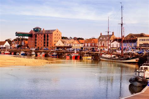 Wells Next The Sea Harbour Scenic Norfolk