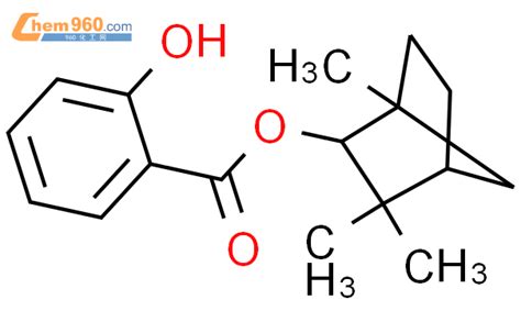 7462 24 0 Benzoic Acid 2 Hydroxy 1 3 3 Trimethylbicyclo 2 2 1 Hept 2