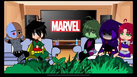 Teen Titans React To M Yn And F Yn As Youtube