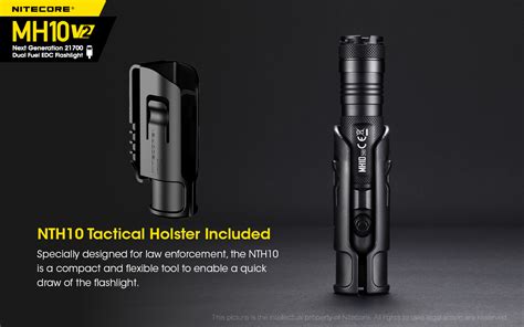 Nitecore Mh V Usb C Rechargeable Edc Flashlight Lumens