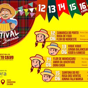 Começa hoje o Festival de Quadrilhas Juninas de Porto Calvo