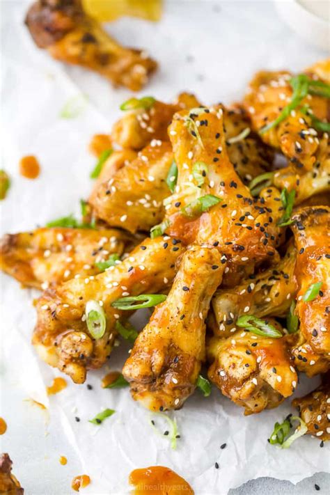 Crispy Korean BBQ Baked Chicken Wings | Super Bowl Food Idea!