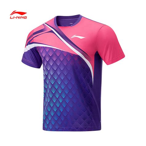 2024 Li Ning Pingpong Jersey Table Tennis T Shirts Lining AAYU033