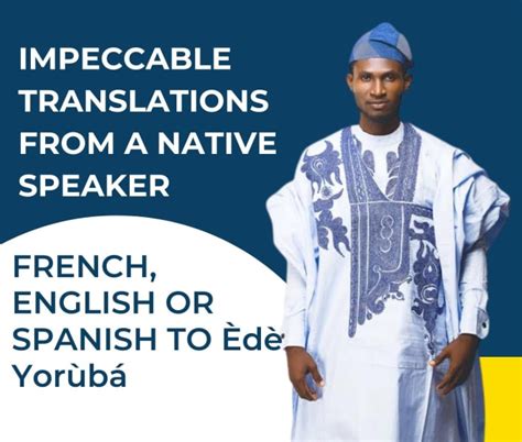 Transcribe Translate Teach And Write In Yoruba Language By Iexcel78 Fiverr