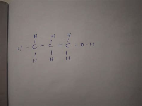 Ch3ch2ch2oh Lewis Structure