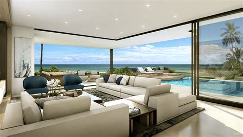 Inside Luxury Oceanfront Mansion At Hillsboro Beach Florida