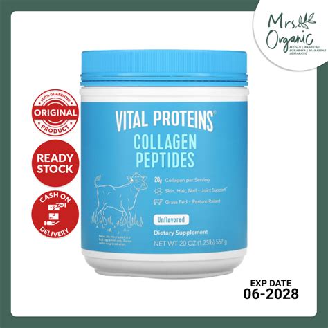 Jual Suplemen Fitnes Vital Proteins Collagen Peptides Unflavored