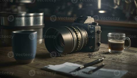 Equipment for journalist, camera, Tools pers, 26284332 Stock Photo at ...