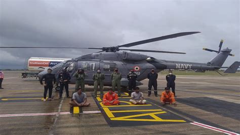 Cyclone Tauktae: Indian Navy rescues 4 crews from ship off Mangalore coast