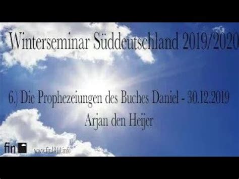 1 Proroctvo Daniela Arjan Den Heijer 30 12 2020 YouTube