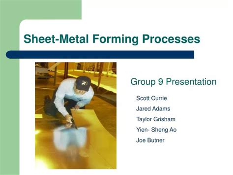 Ppt Sheet Metal Forming Processes Powerpoint Presentation Free